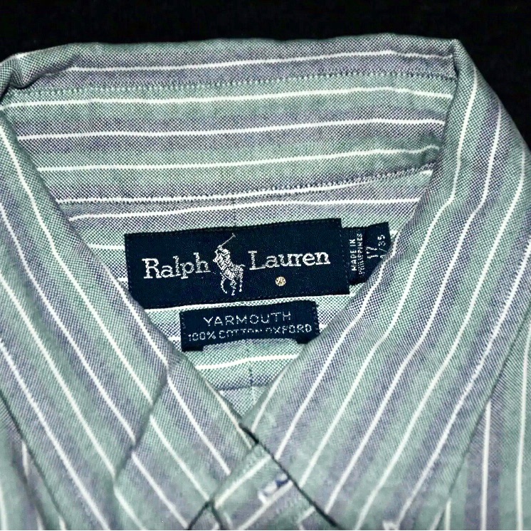 Ralph Laurent Shirt 17 3435 Preowned